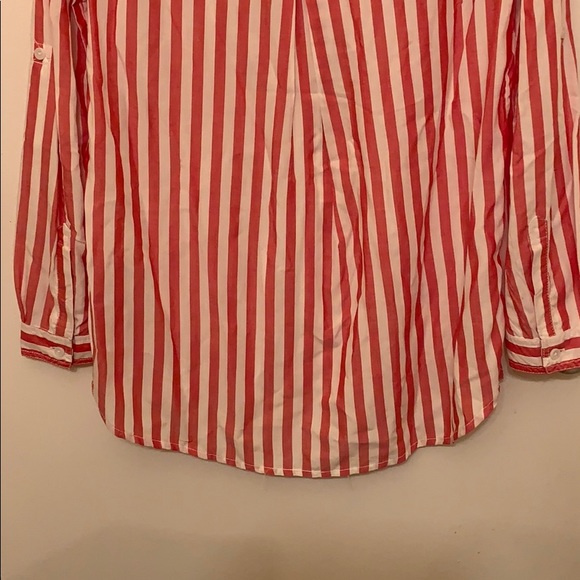 Beachlunchlounge striped long sleeve shirt size S - Picture 9 of 14